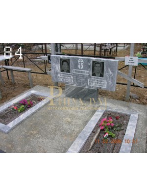 Памятник из мрамора 84 — ritualum.ru